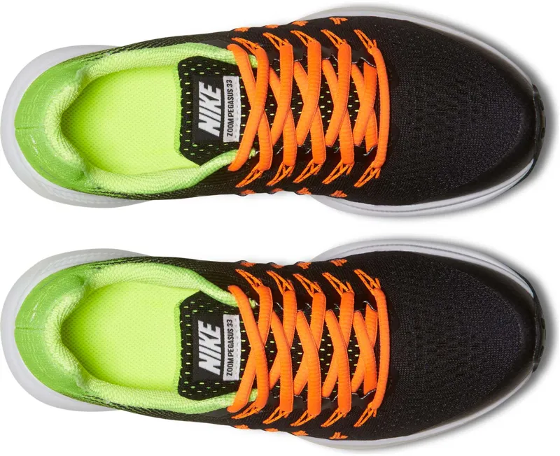 Nike Air Zoom Pegasus 33 GS Black/Orange UK 13-3